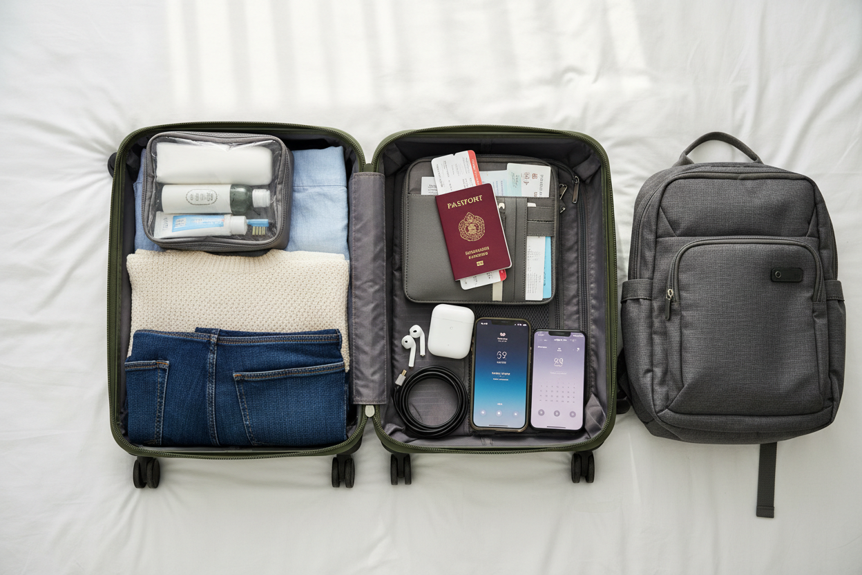 The Ultimate Travel Packing Checklist for 2026 (Carry-On & Checked Bag)