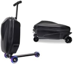 20" Scooter Suitcase for Kids, 2-in-1 Ride On Luggage - Image 9