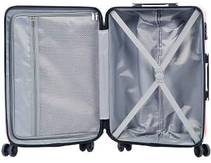 Coolife Luggage Expandable Suitcase PC+ABS 3 Piece Set - Image 6