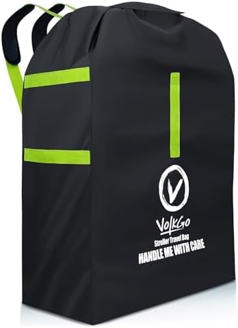 V VOLKGO Stroller Bag for Airplane, Large Cover for Airtravel, Jogger & by VVOLKGO