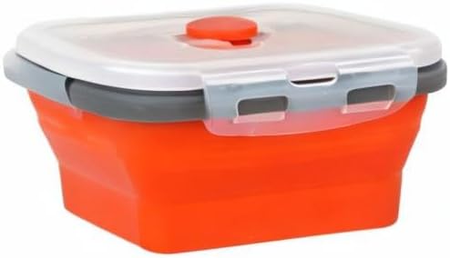 ECOmorning 3 Piece Silicone Food Storage Containers Collapsible Silicone Bowl - Image 8
