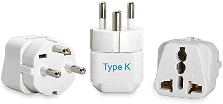 Ceptics Denmark Travel Plug Adapter by Ceptics