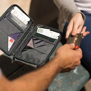 Passport Holder Family up to 6 Passports, Large Passport Wallet and Premium - Image 8