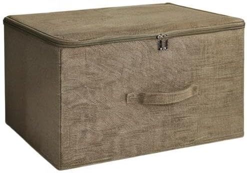 ANMINY 3PCS Storage Bins with Zipper Lids 51.9 Qt Lidded Fabric Storage Boxes - Image 8