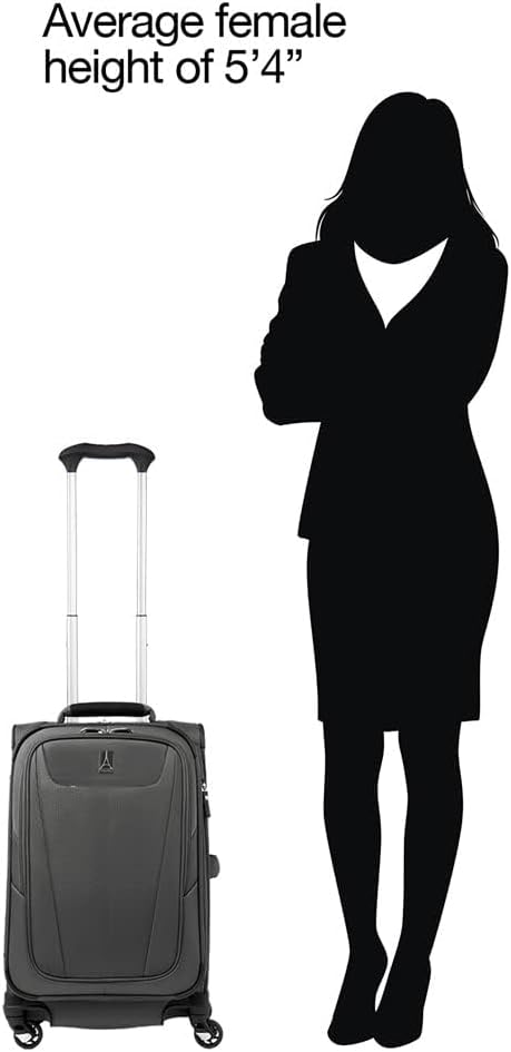 Travelpro Maxlite 5 Softside Expandable 2-Piece Luggage Set — Carry-On and - Image 4