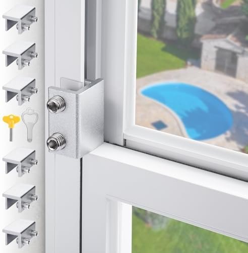 Sliding Window Locks, for Horizontal Sliding Windows, Window Security Lock by CRODOER