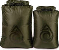 AquaQuest Rogue Dry Bag Set – 60 + 100L Olive Drab – 100% Waterproof Roll Top – by AquaQuest
