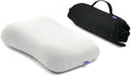 Cushion Lab Travel Deep Sleep Pillow – Compact Memory Foam Neck Pillow by CUSHIONLAB