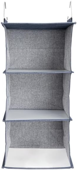 Household Essentials Hanging Cotton Blend Closet Organizer - Image 4