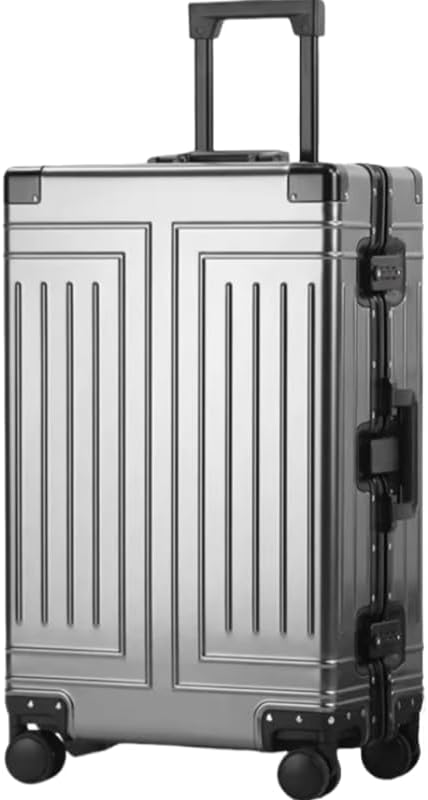 All Aluminum Carry On Luggage，Cut from Whole Aluminum Sheet，22x14x9 Airline by KANGSHILU