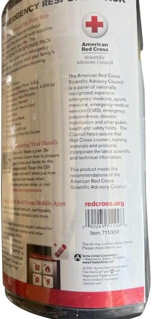 American Red Cross Officially Licensed Product, Emergency Response Pack - Image 6