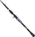 RIFT Venture Telescopic Fishing Rods, Rubber Grips, Fuji Guides, Carbon Fiber by RIFTFishingandOutdoors