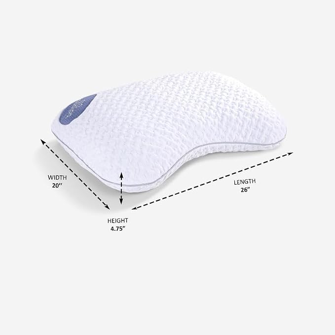 Bedgear Balance Cuddle Curve Performance Pillow - Image 6