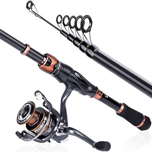 PLUSINNO Fishing Rod and Reel Combos, Bronze Warrior Toray 24-Ton Carbon Matrix - Image 7