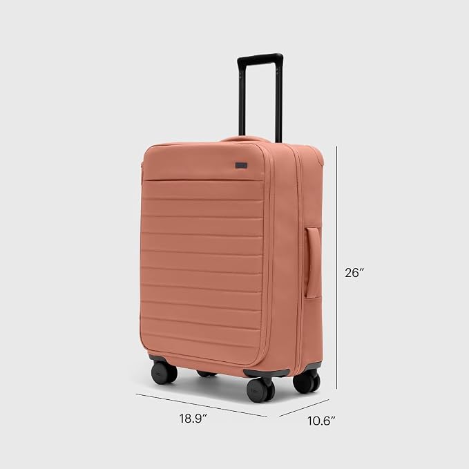 Away Softside Medium Checked Suitcase, 26 Inch Lightweight, Expandable Luggage - Image 2
