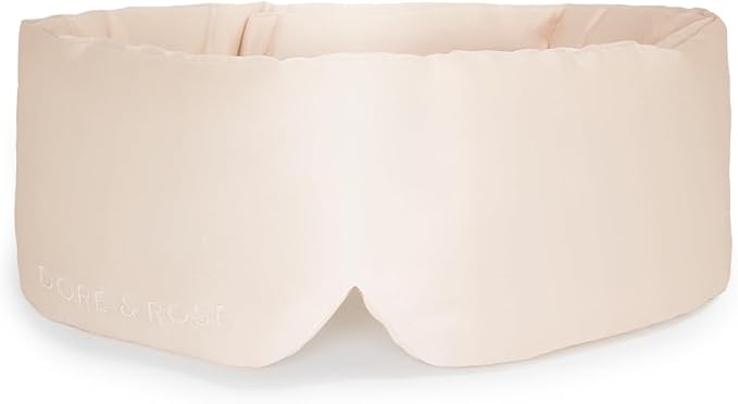 Dore & Rose Deep Sleep Mask Light Blocking, 23 Momme Mulberry Silk Eye Mask by DoreRose