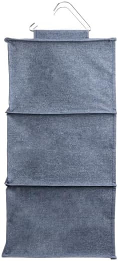 Household Essentials Hanging Cotton Blend Closet Organizer - Image 12