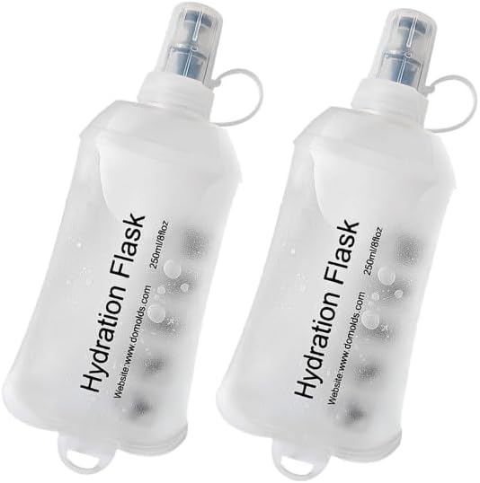 CLINTT 250ml Soft Flask, Foldable Running Water Bottle, TPU Folding Soft Water by CLINTT
