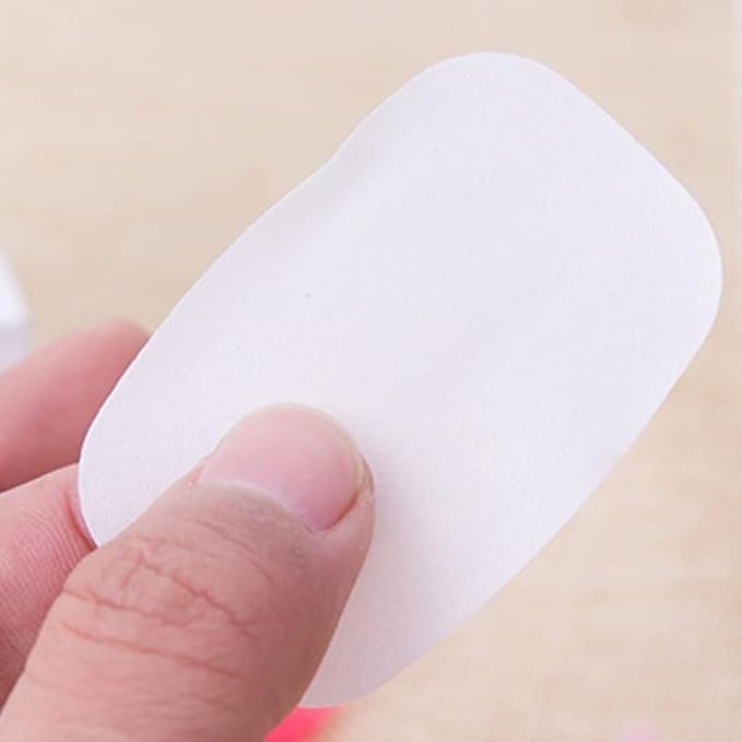 5 Boxes 500 Sheets Disposable Soap Paper Hand Cleaner Fragrance Mini Color Soap - Image 5