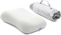 Cushion Lab Travel Deep Sleep Pillow – Compact Memory Foam Neck Pillow by CUSHIONLAB