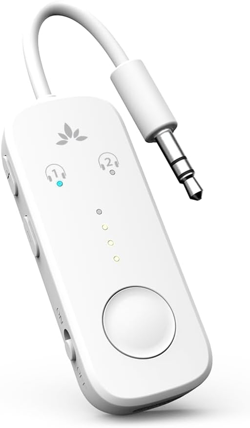 Avantree Relay - Airplane Bluetooth 5.3 Adapter by Avantree