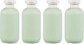 ASEVAT 6.7oz 4Pcs Green Plastic Refillable Travel Shampoo and Conditioner by ASEVAT
