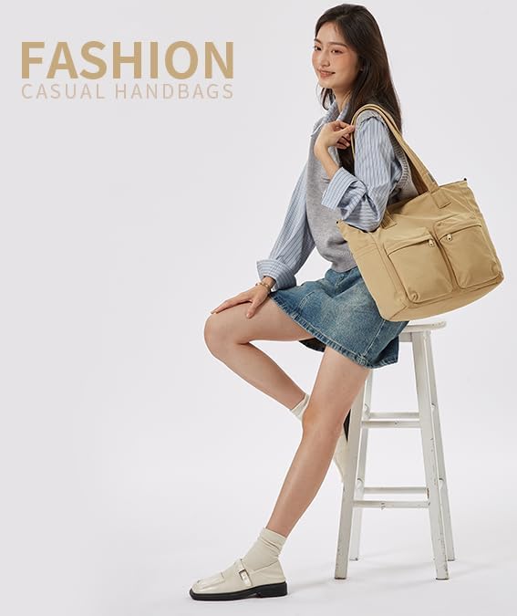 aji Tote Bag for women work, Water-Resistant Tote Bag - Image 2
