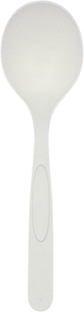 Preserve Compostable Soup Spoon, Made in USA, Medium Weight Cutlery by Preserve