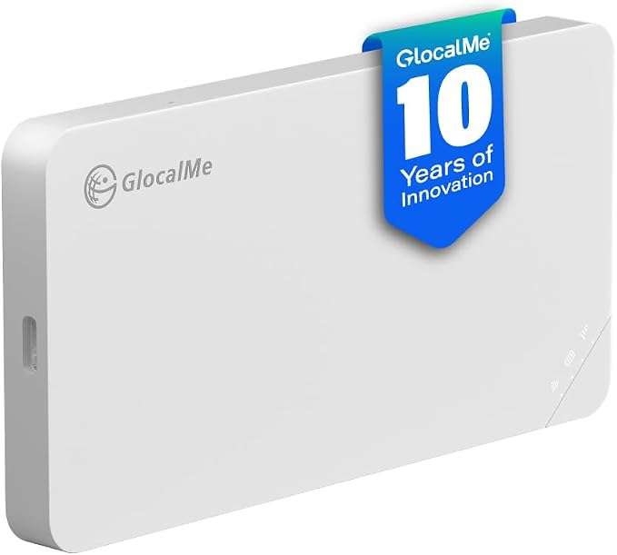 GlocalMe U3 4G LTE Mobile Hotspot, Portable WiFi Hotspot by TheGlobalLeaderinMobileHotspotSolution