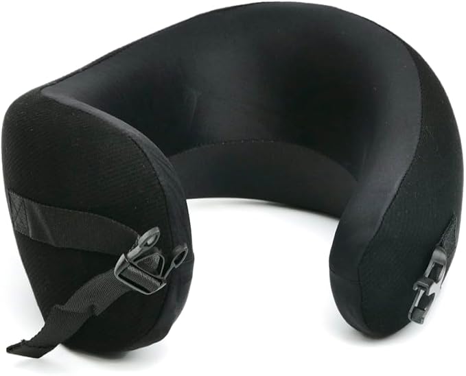C CUSHION LAB Extra Support Travel Pillow, Award-Winning Patented Ergonomic - Image 2
