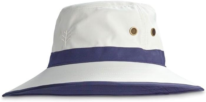 Coolibar UPF 50+ Men's Women's Matchplay Golf Hat - Image 2
