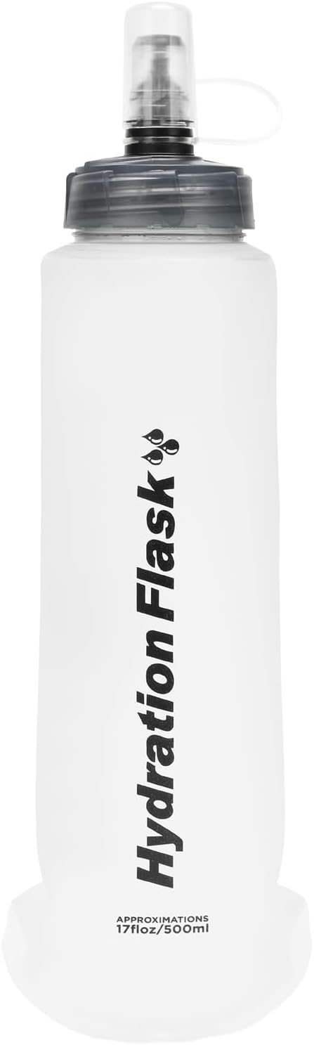TRIWONDER TPU Collapsible Flask BPA-Free Soft Folding Water Bottles by TRIWONDER