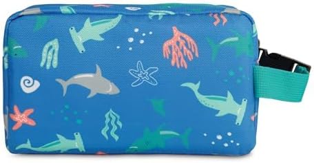 PackIt Freezable Snack Box, Sea Shark, Built - Image 4