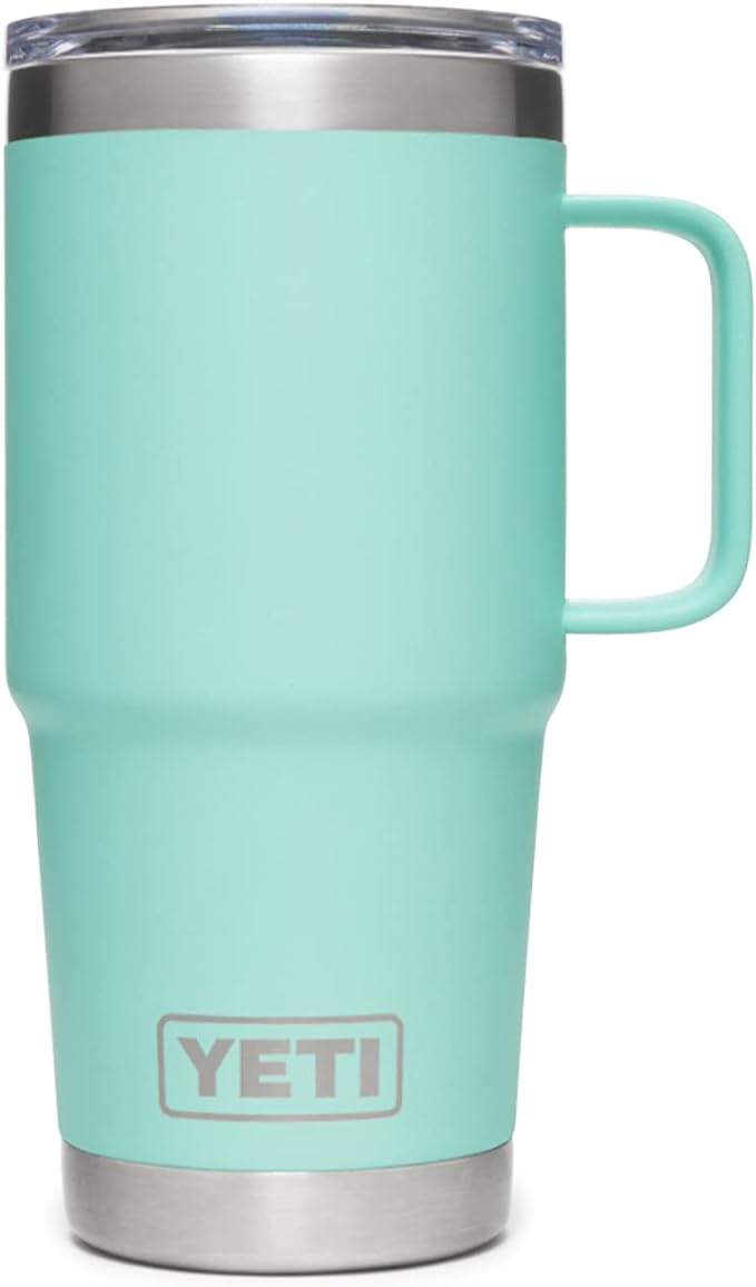 YETI Rambler 20 oz Travel Mug, Stainless Steel, Vacuum Insulated - Image 3