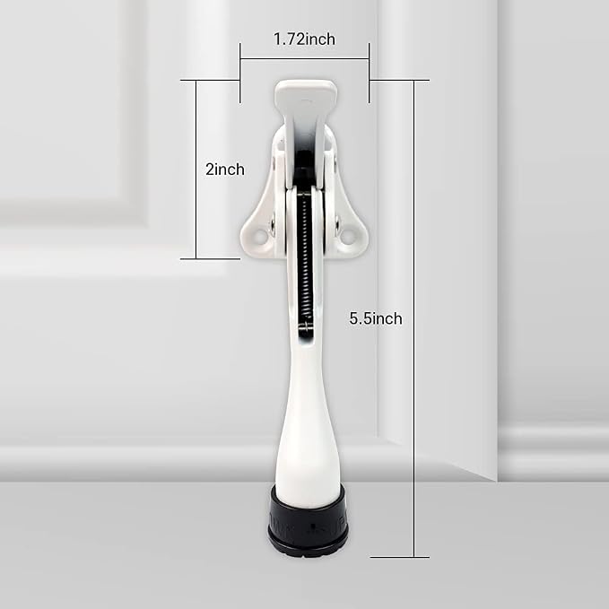 One Touch Kickdown Door Stopper, Door Holder, Heavy Duty Door Stops, Bottom of - Image 6