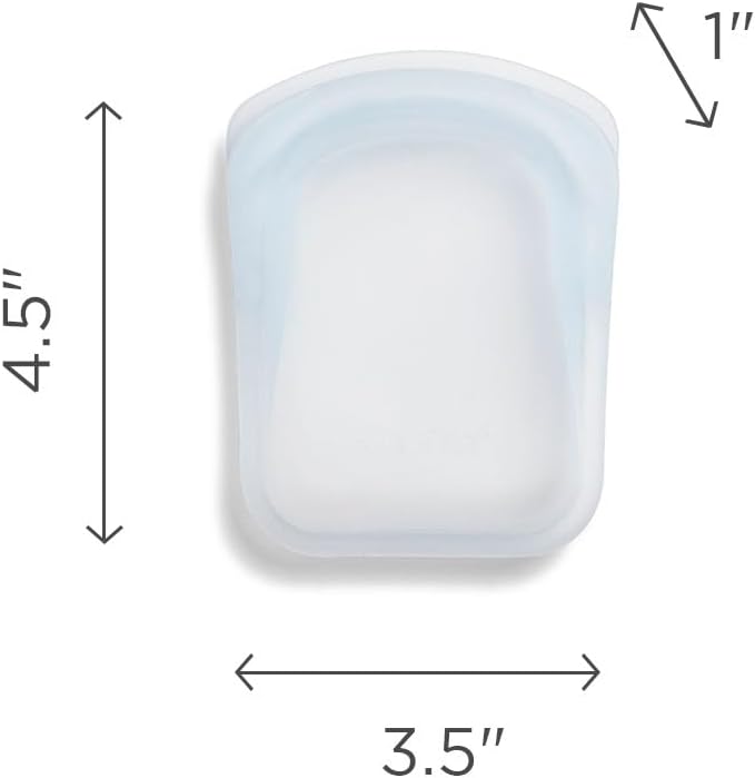 Stasher Premium Silicone Reusable Food Storage Pocket 2-Pack, Lunch Bag - Image 5
