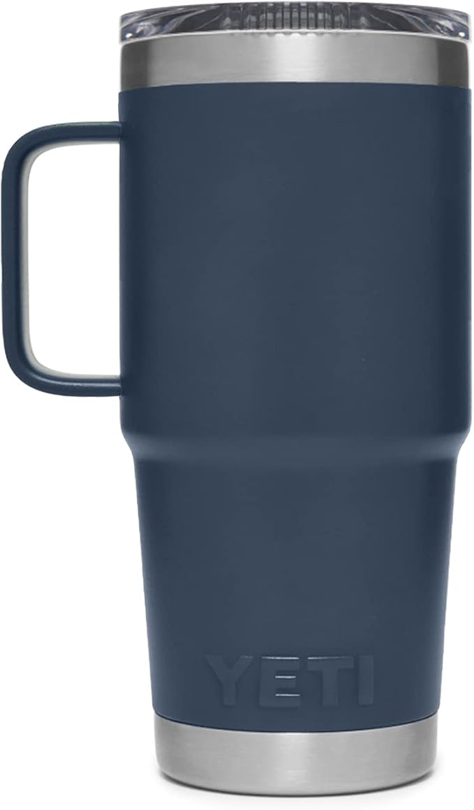 YETI Rambler 20 oz Travel Mug, Stainless Steel, Vacuum Insulated - Image 5