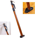 Super Heavy Duty Security Door Wood Grain Finish Lock Bar Fully Adjustable Door by SecuraDoor-SecurityDoorBar