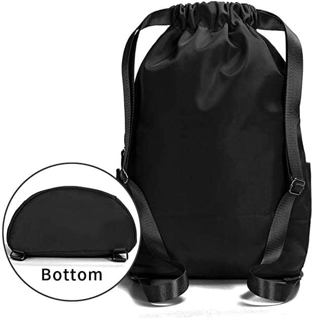 ZOORON Waterproof Drawstring Gym Backpack Bag - Image 5