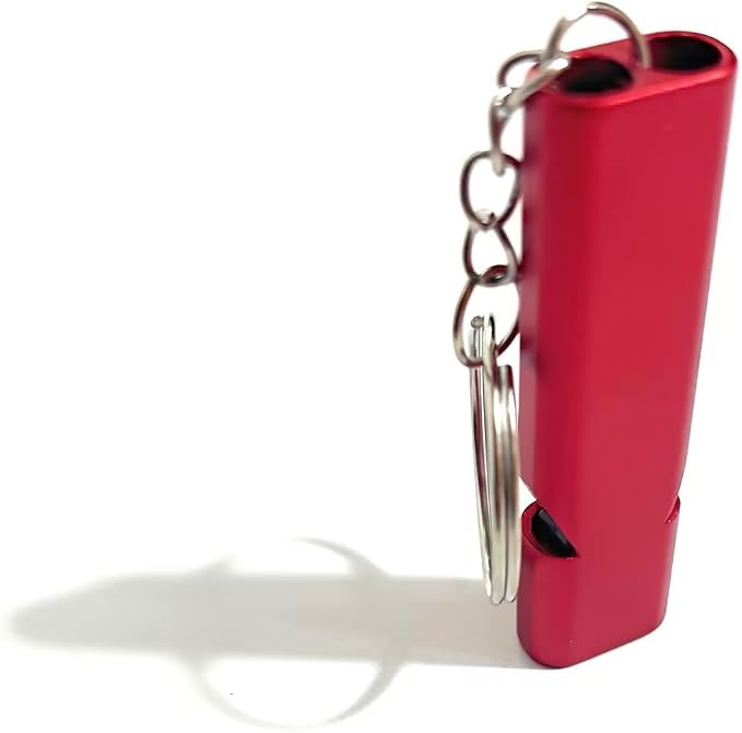 4-Pack Loud 120dB Double Tube Emergency Whistle - Image 5