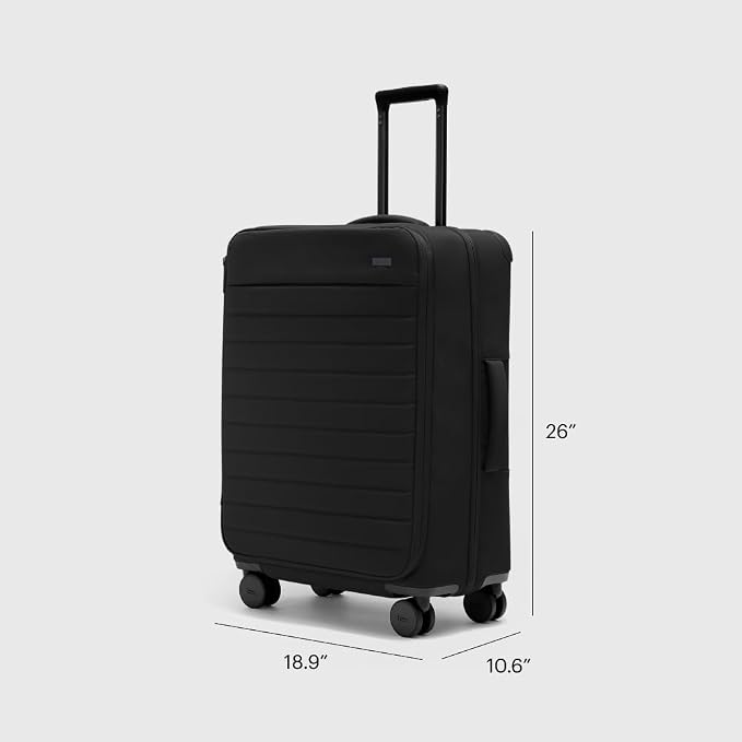 Away Softside Medium Checked Suitcase, 26 Inch Lightweight, Expandable Luggage - Image 2