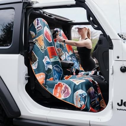 Sprints Athletic Running Towel, Full-Sized, Car Seat Cover - Image 2
