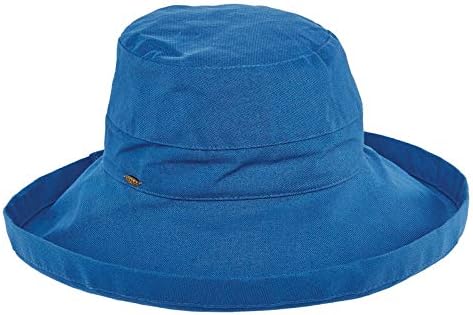 Scala Women's Cotton Hat with Inner Drawstring and Upf 50+ Rating - Image 6