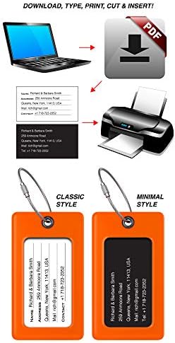 Luggage Tags Business Card Holder by TUFFTAAG - Image 5