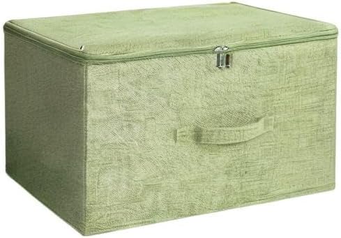 ANMINY 3PCS Storage Bins with Zipper Lids 51.9 Qt Lidded Fabric Storage Boxes - Image 8