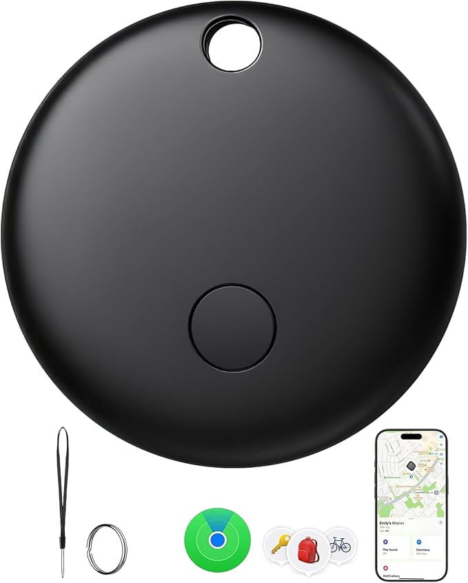 Tracker Tags-1 Pack, Pet Trackers, Item Locator Tags Works by Crdmtk
