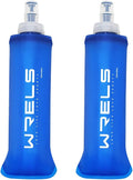 Folding Soft Flask Portable Collapsible Running Lightweight Water Bottle by WRELS