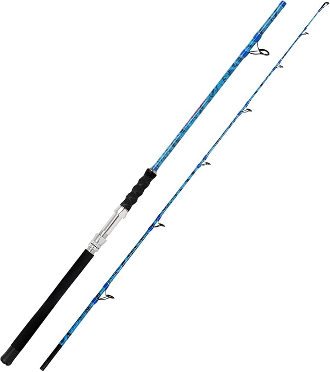 Fiblink 2-Piece Boat Conventional Fishing Rod Portable Spinning/Casting Rod - Image 6