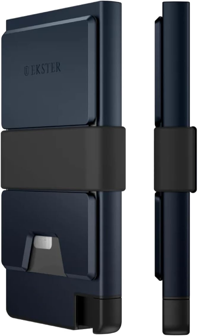 Ekster - Aluminum Cardholder Pro Wallet - All-Metal Aluminum Wallet by Ekster