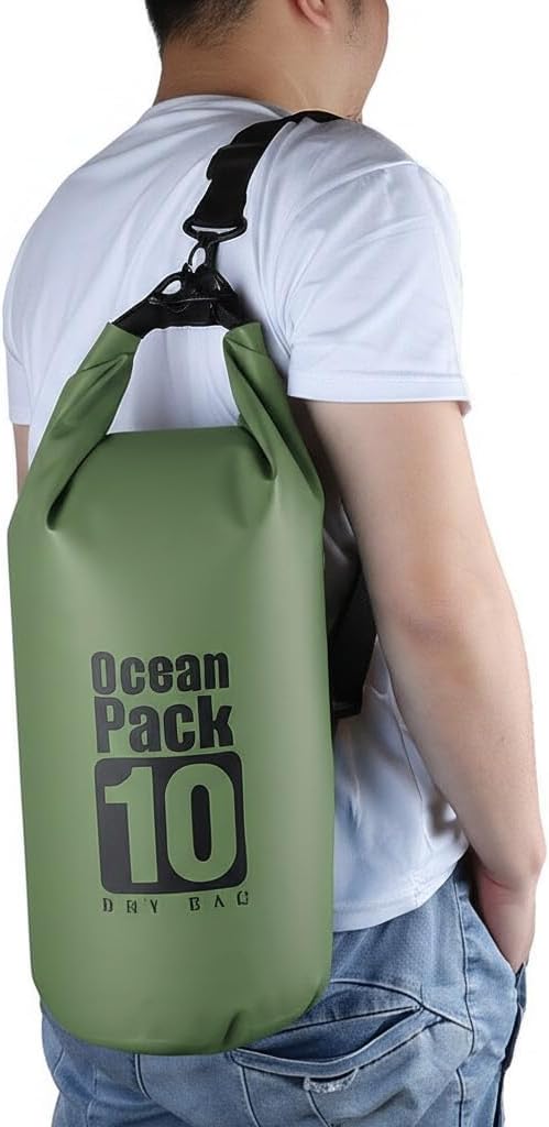 Dry Bag Waterproof Backpack 5L/10L/20L/30L Roll Top Waterproof Bag, Floating by Unknown